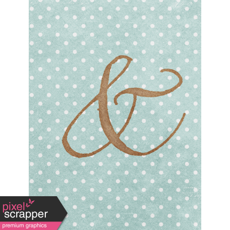 Cherish Ampersand Journal Card 3"x 4" 