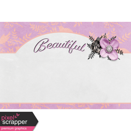 Cherish Beautiful Journal Card 4"x 6" 