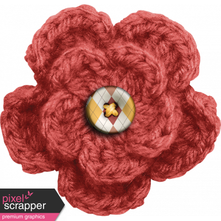 Furry Cuddles Crochet Flower