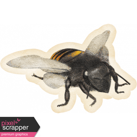 Heard The Buzz? Bee Sticker