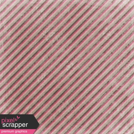 Heard the Buzz? Pink Striped Paper