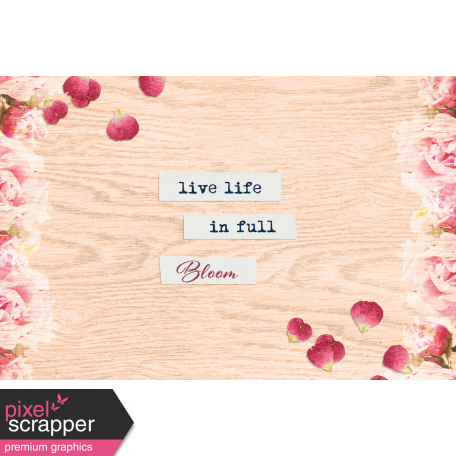 Bloom Revival Live Life Journal Card 4x6