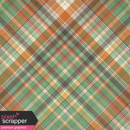 Fall Flurry Plaid Paper 11