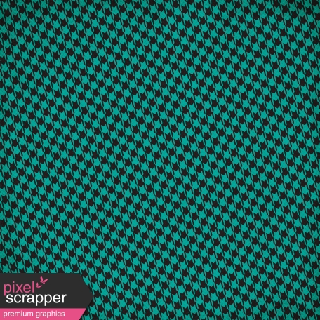 Healthy Measures Paper Houndstooth Teal