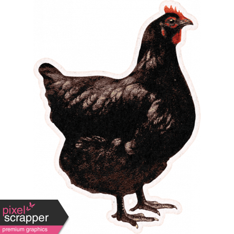 Chicken Keeper Element Sticker Hen