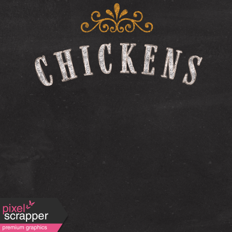 Chicken Keeper Chickens 4x4 Journal Card