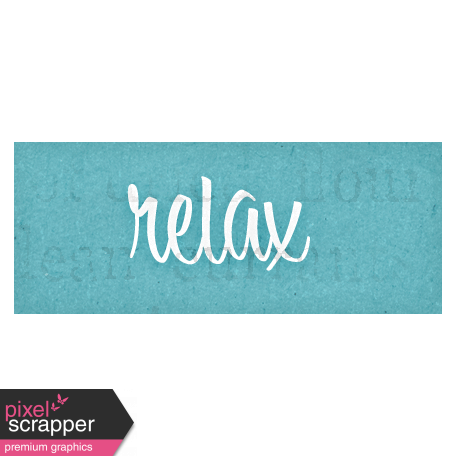 Let's Fika Relax Word Art Snippet