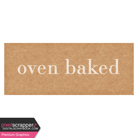 Nana's Kitchen Oven Baked Word Art