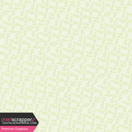 Spring Paper Templates No. 2 Vines (Color Version)