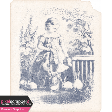 Mulberry Bush Vintage Child & Bunny