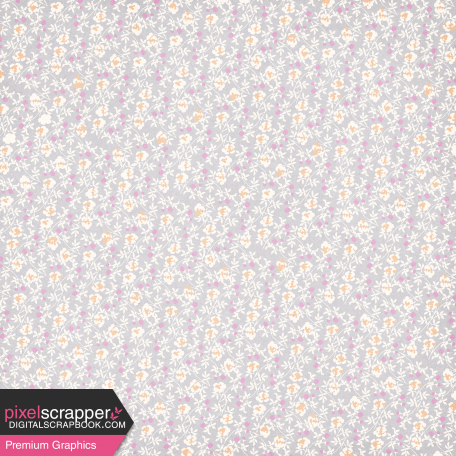 Mulberry Bush Paper Forest Flowers Gray