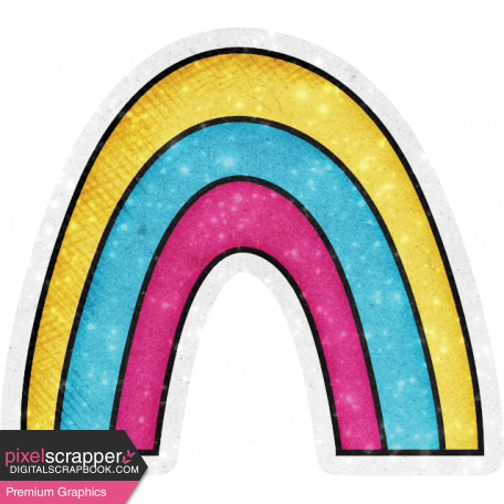 Sparkle & Shine Rainbow Sticker