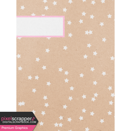 Sparkle And Shine Journal Card Stars 3x4