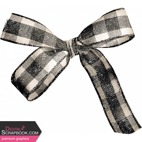 Baking Days Gingham Bow