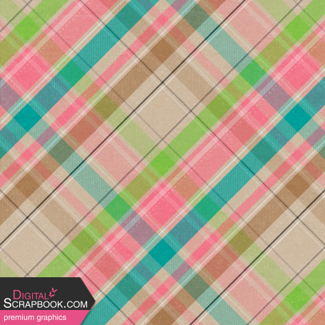 Baking Days Paper plaid