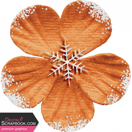 Baking Days Mini Orange Flower