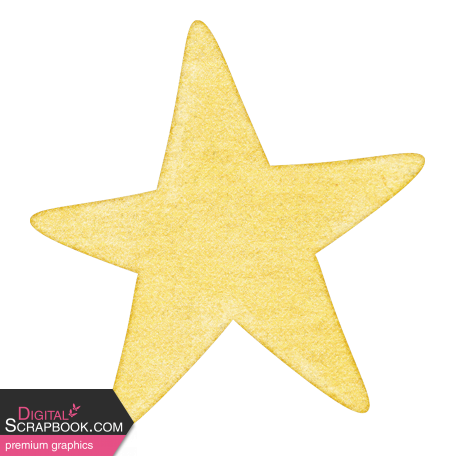 Woolen Mill Baby Addon Element Sticker Yellow Star Alt