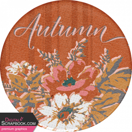 An Autumn To Behold Round Sticker