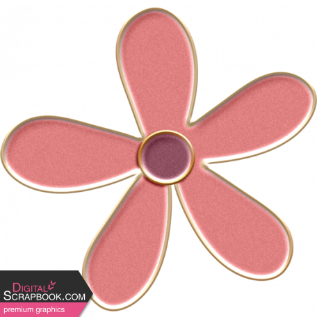 A Spring To Behold Element Enamel Flower Pink