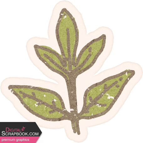 Homestead Life:  Spring Leaf Sticker