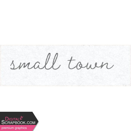 Small Town Life Small Town Word Art