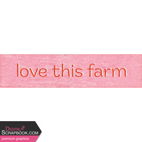 Green Acres Love This Farm Word Art