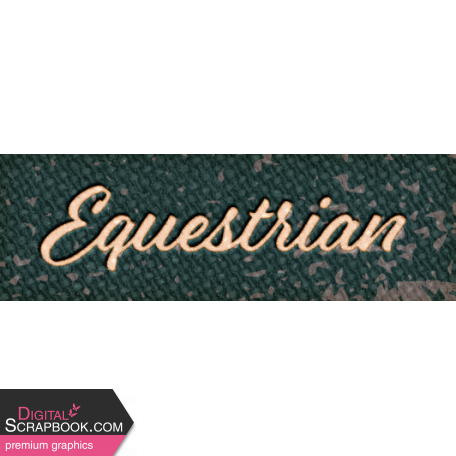 Wild Horses Equestrian Word Art