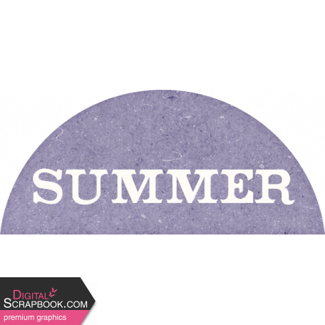 Summer Medley Element Label Extra Summer