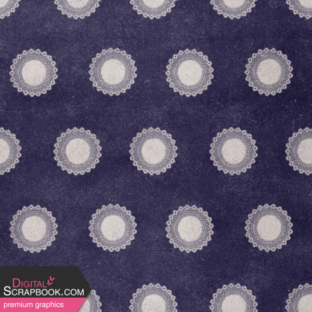 Summer Medley Purple Doily Paper