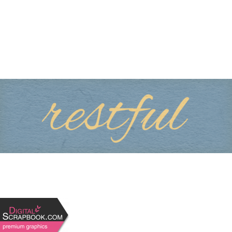 Staycation Restful Word Art