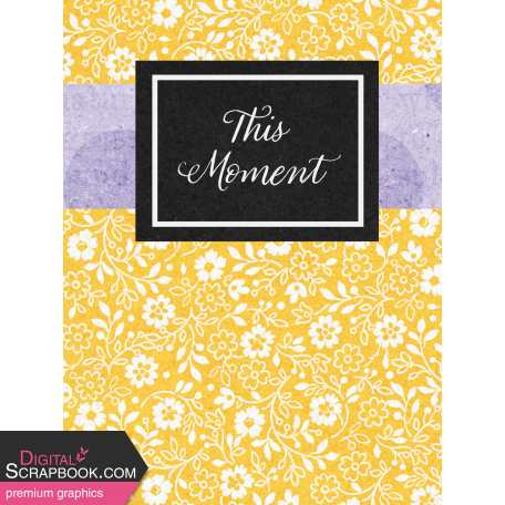 The Golden Hour Moment 3x4 Journal Card
