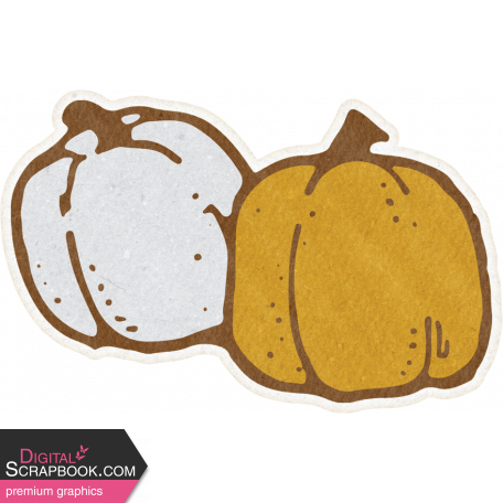 Goldenrod & Pumpkins - Pumpkins Sticker 2 Alternate