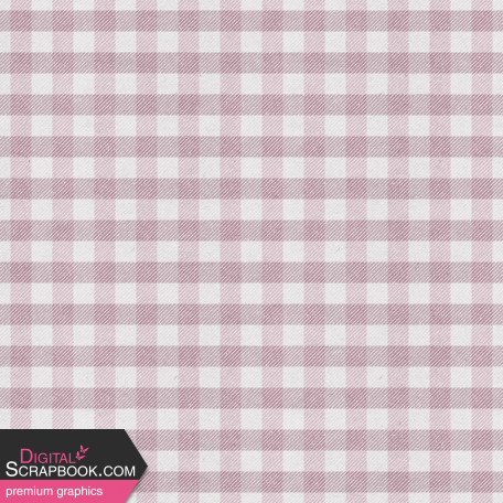 Frosty Fall Pink Gingham Paper