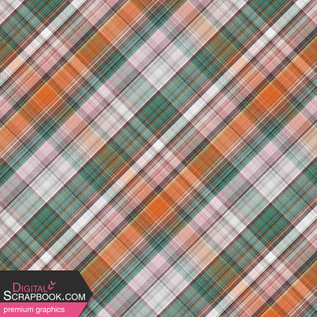 Frosty Fall Plaid Paper 06