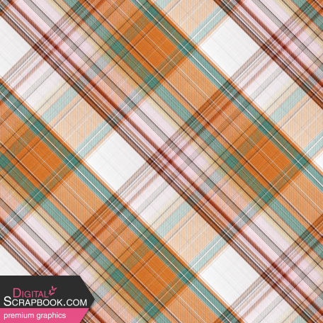 Frosty Fall Plaid Paper 12