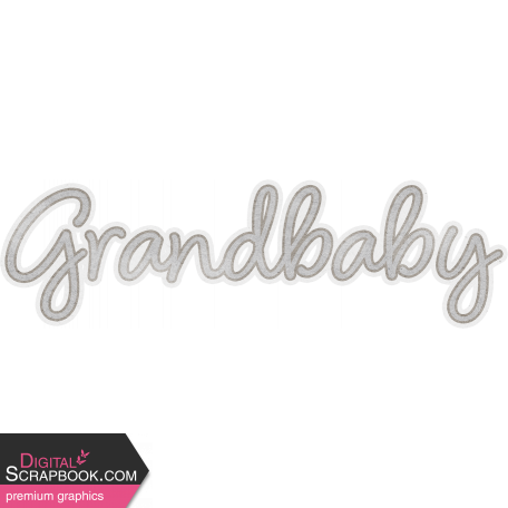 Baby Dear Grandbaby Word Art