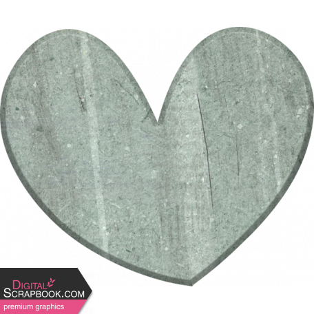 Snow Place Like Home Mini Wood Heart