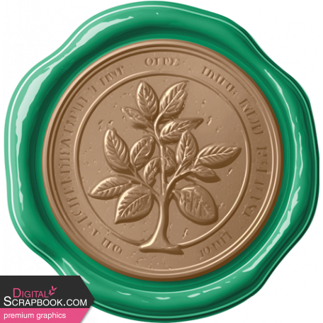 Orange Blossom Orange Tree Wax Seal