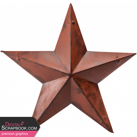 Country Days Element rusted star