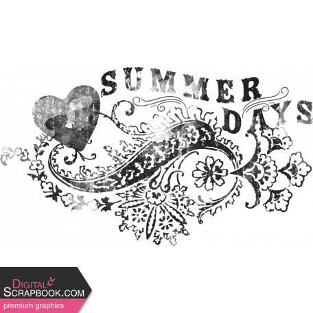 Country Days summer days stamp