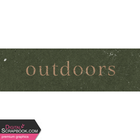 Wildwood Thicket Mini word art outdoors