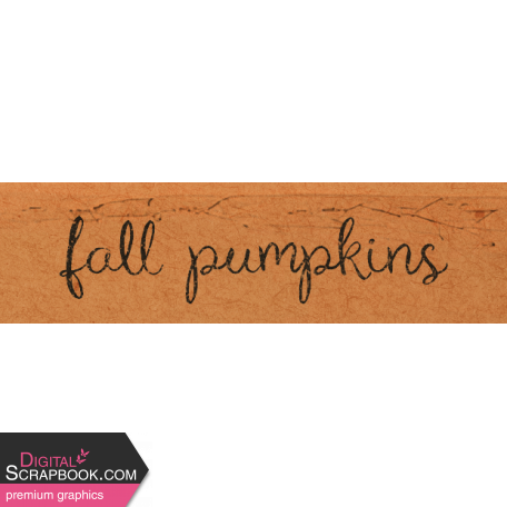 Lakeside Autumn Fall Pumpkins Word Art Snippet 