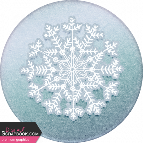 Snowed In Mini Snowflake Sticker