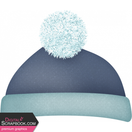 Snowed In Blue Hat