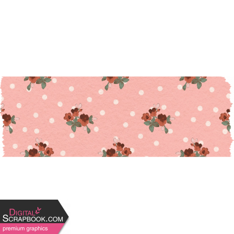 Feathers & Fur Flowers Washi