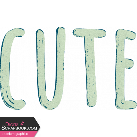 Feathers And Fur Word Art cute