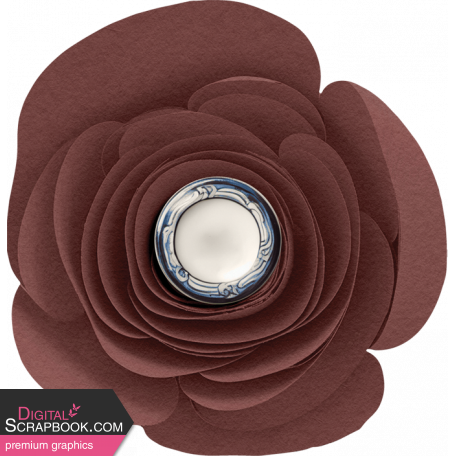 Fancy A Cup Brown Rolled Flower