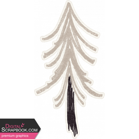 Fancy A Cup Tree Sticker 2