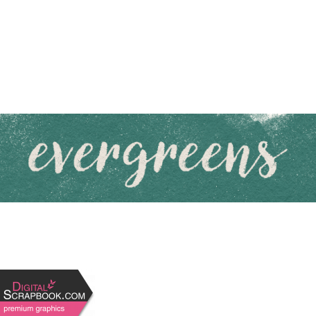 Fancy A Cup Evergreens Word Art