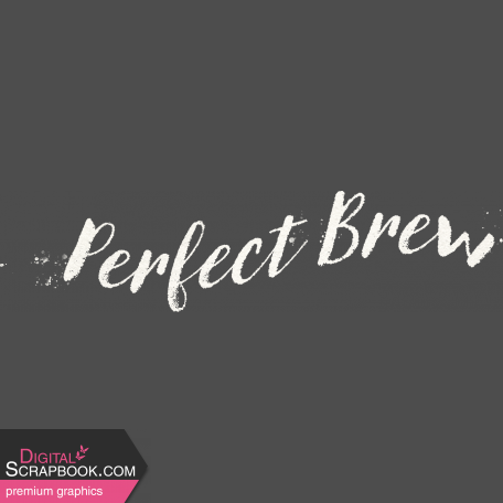 Fancy A Cup Light Perfect Brew Word Art